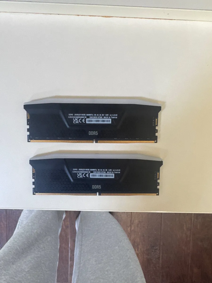 Corsair vengeance RGB DDR5 32GB(16x2)6000mhz Cl36 - Image 2