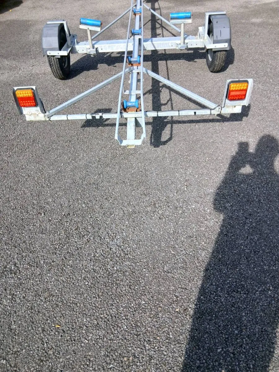 19ft boat trailer and engine support mount - Image 1