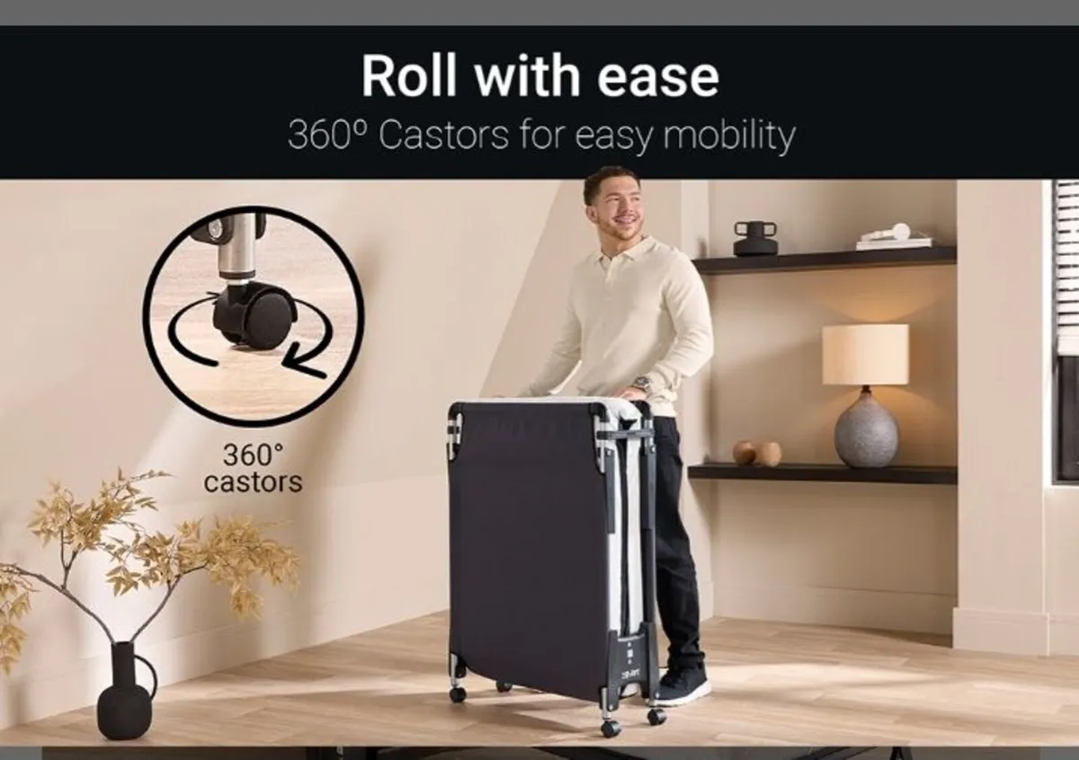 HE70 Hideaway Folding Bed with e-Fibre™ Mattress - Image 3
