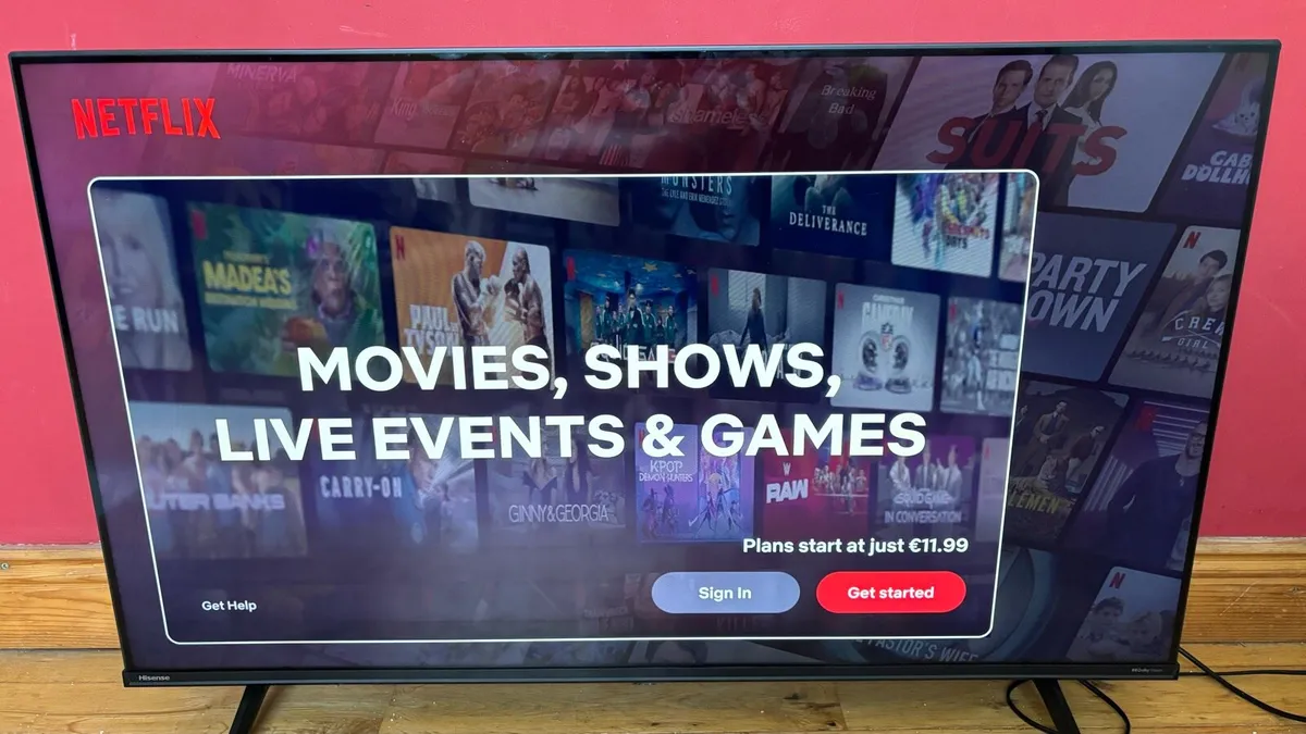 43” 4K Hisense TV with VIDAA Smart OS - Image 2