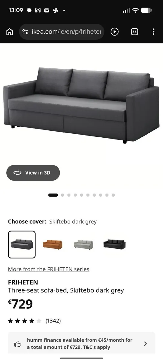 Couch  pull out - Image 4