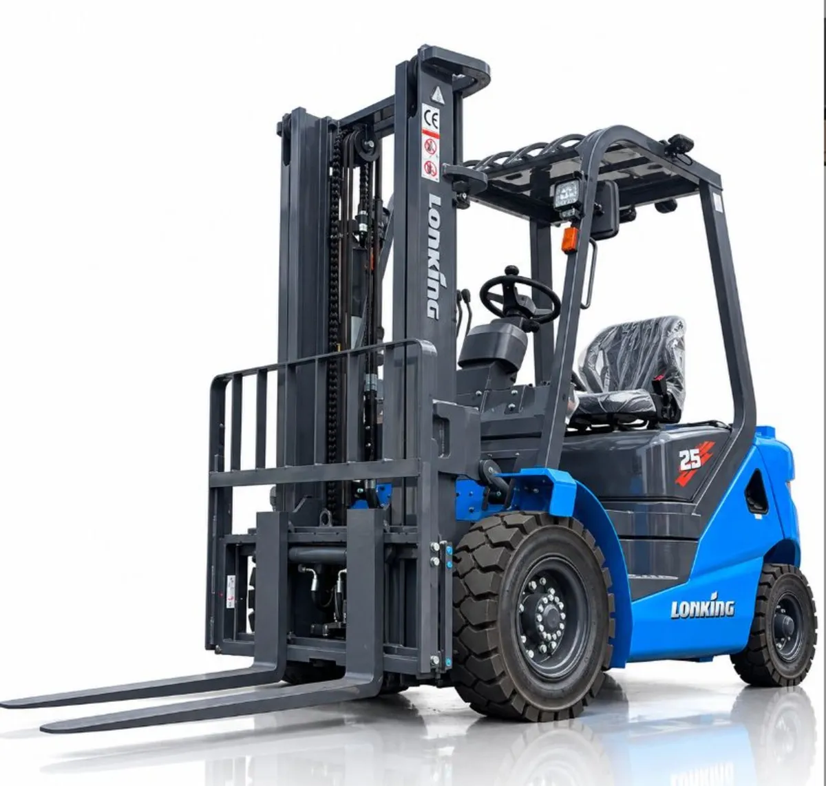Lonking LG25DT 2.5 Ton Diesel Forklift – 3 m 2-Sta - Image 2