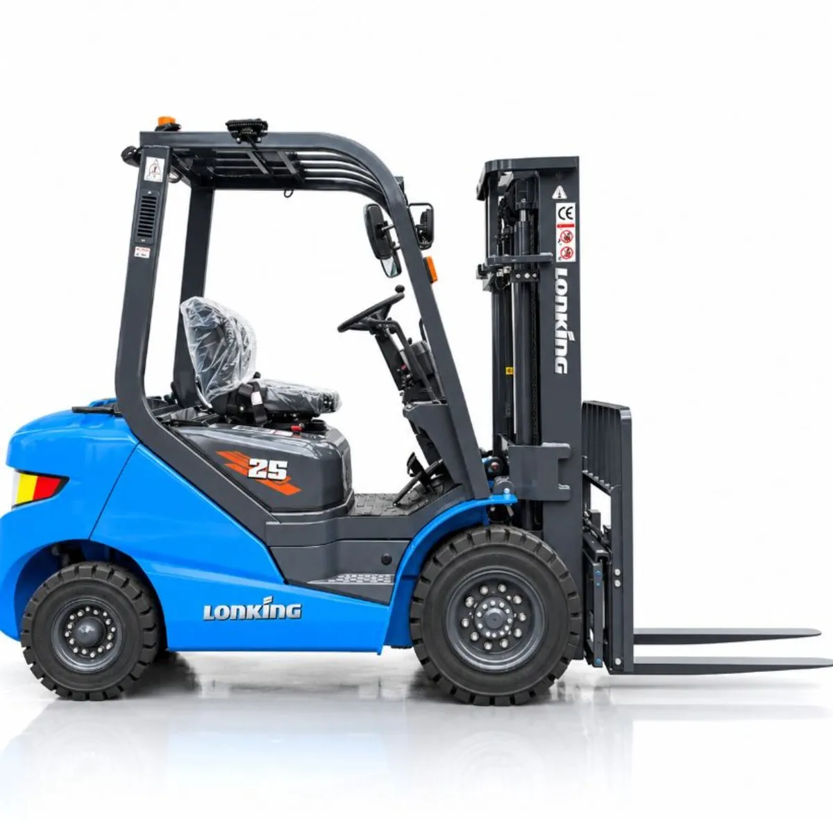 Lonking LG25DT 2.5 Ton Diesel Forklift – 3 m 2-Sta - Image 3
