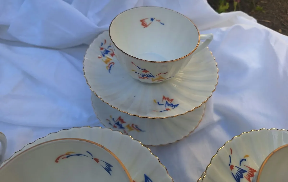 Antique Porcelain Teaset pre WWII - Image 3
