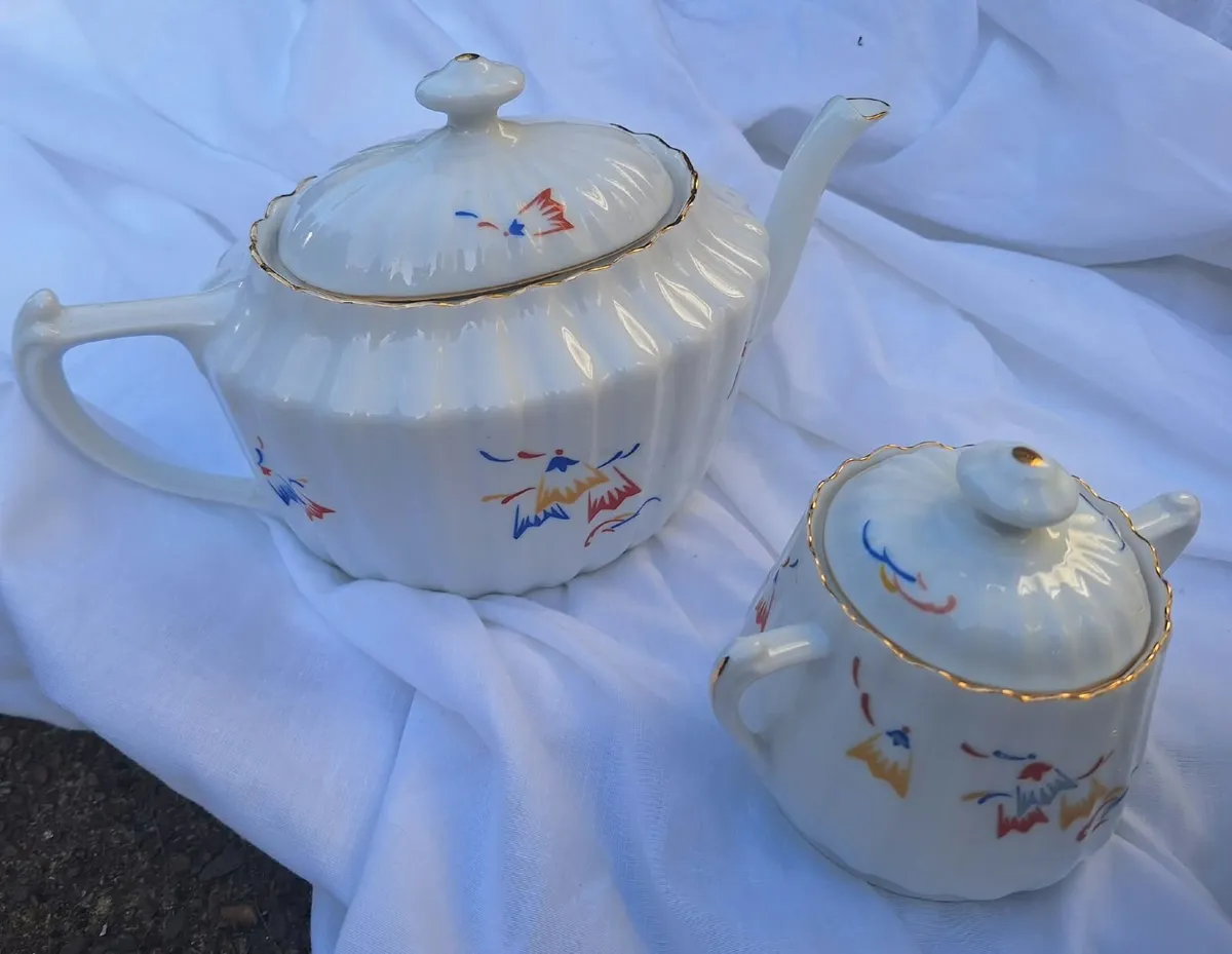 Antique Porcelain Teaset pre WWII - Image 4