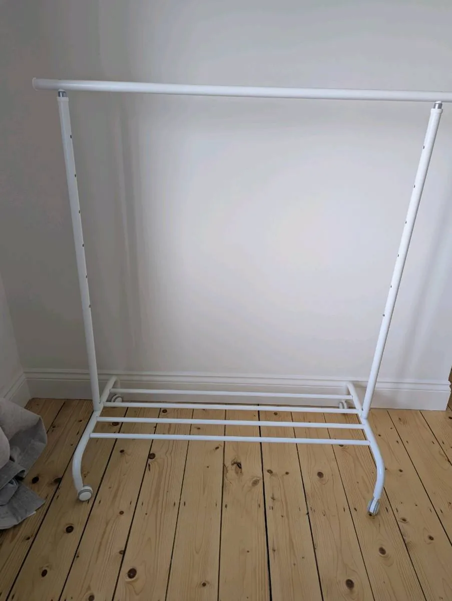 FREE ** IKEA clothes rack - Image 2
