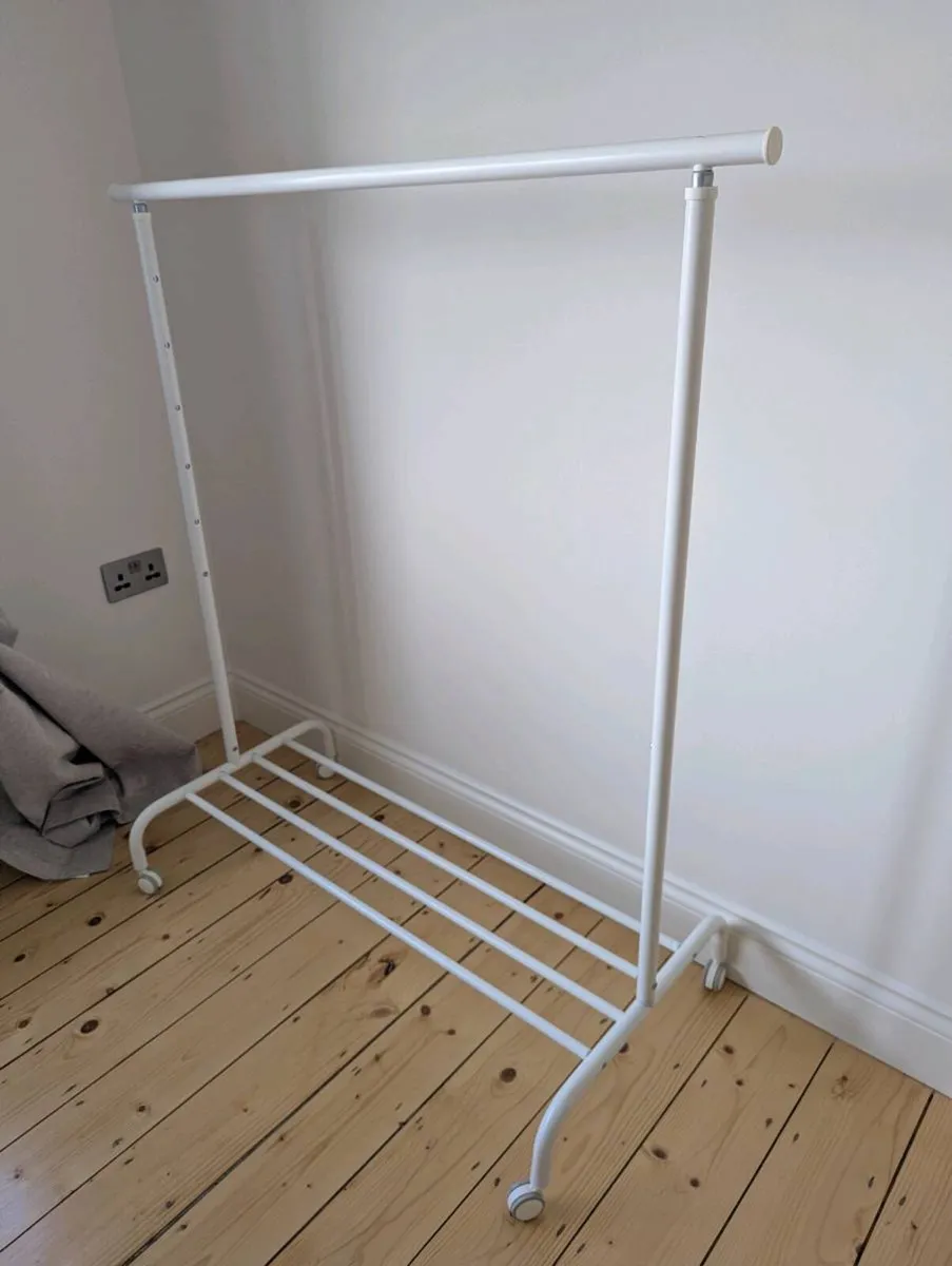 FREE ** IKEA clothes rack - Image 1