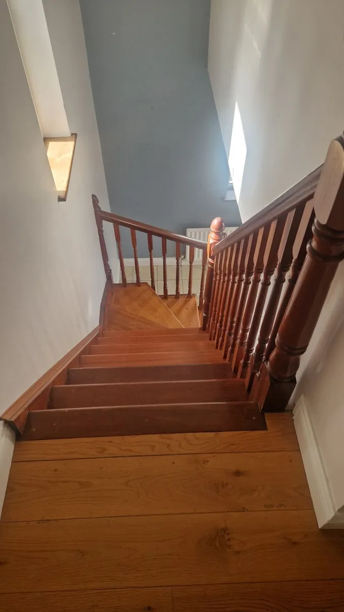 Teak stairs - Image 1