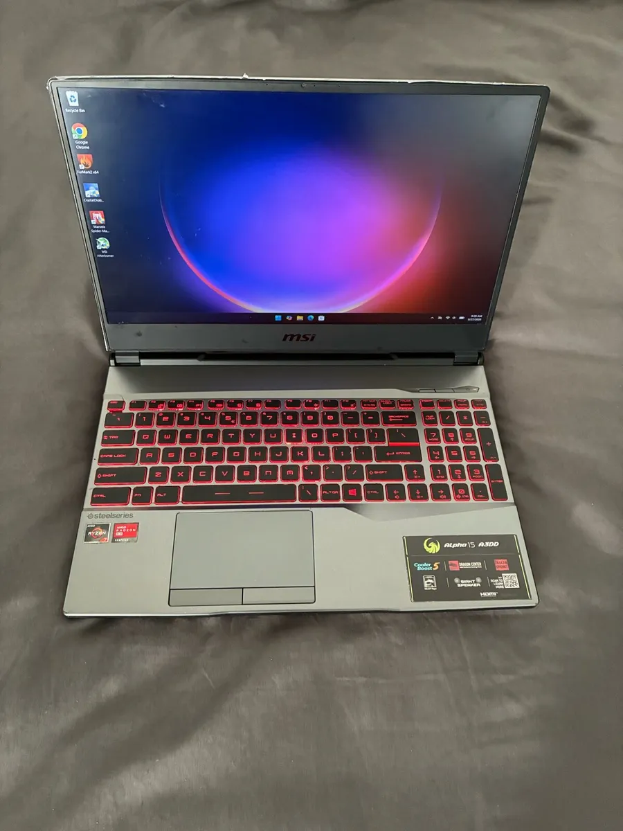 MSI Gaming Laptop 15,6” AMD Ryzen 7 - Image 2