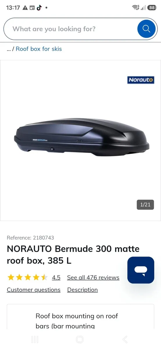 Car Roof Box - Image 1