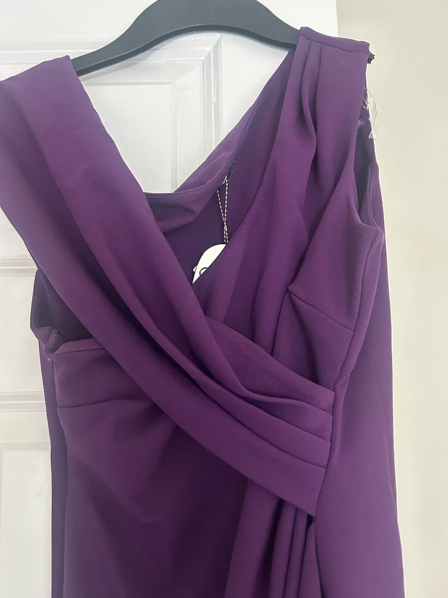 Purple Goddiva dress - Image 2