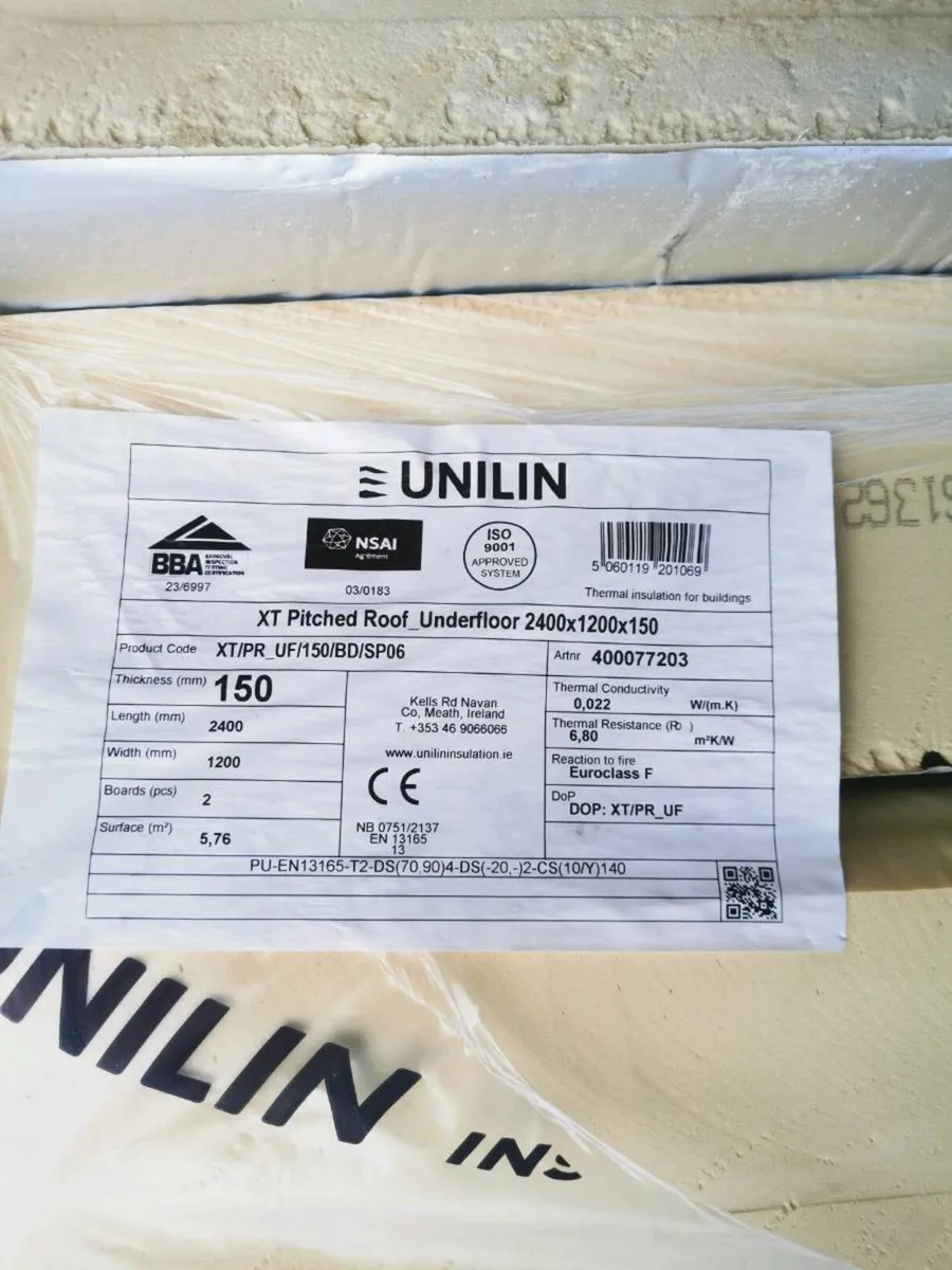10 sheets of 150mm PIR insulation - Image 1
