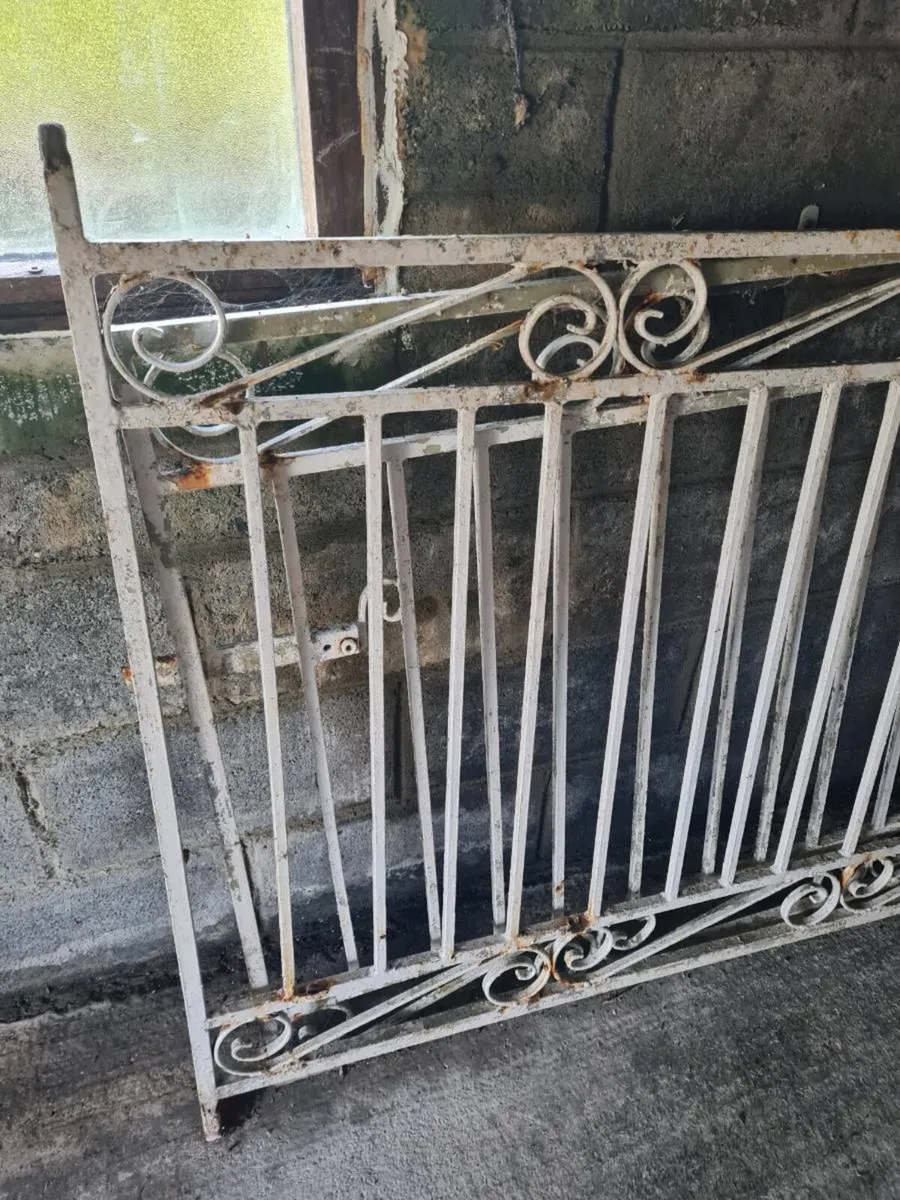 Vintage Old Iron Gates - Image 2