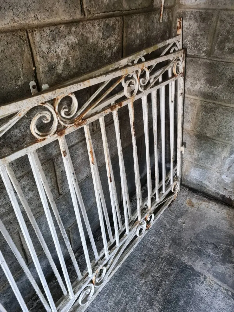 Vintage Old Iron Gates - Image 3