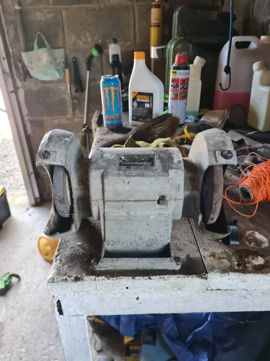 Vintage Bench Grinder - Image 2
