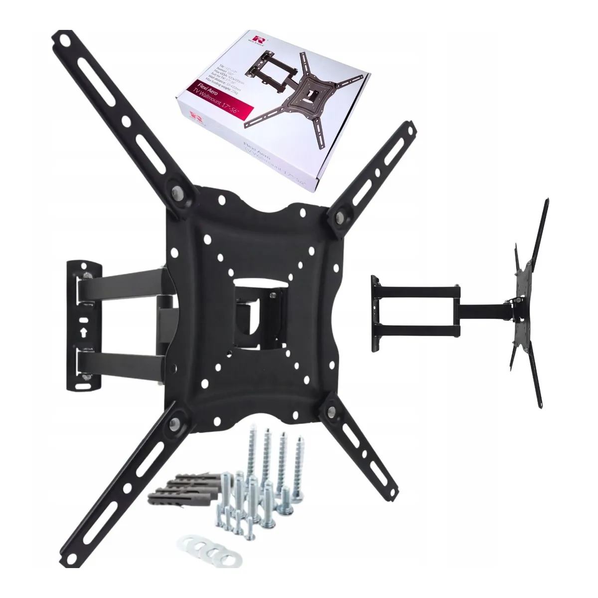 TV Wall Mount Bracket Swivel Full Motion 17-56" - Image 4