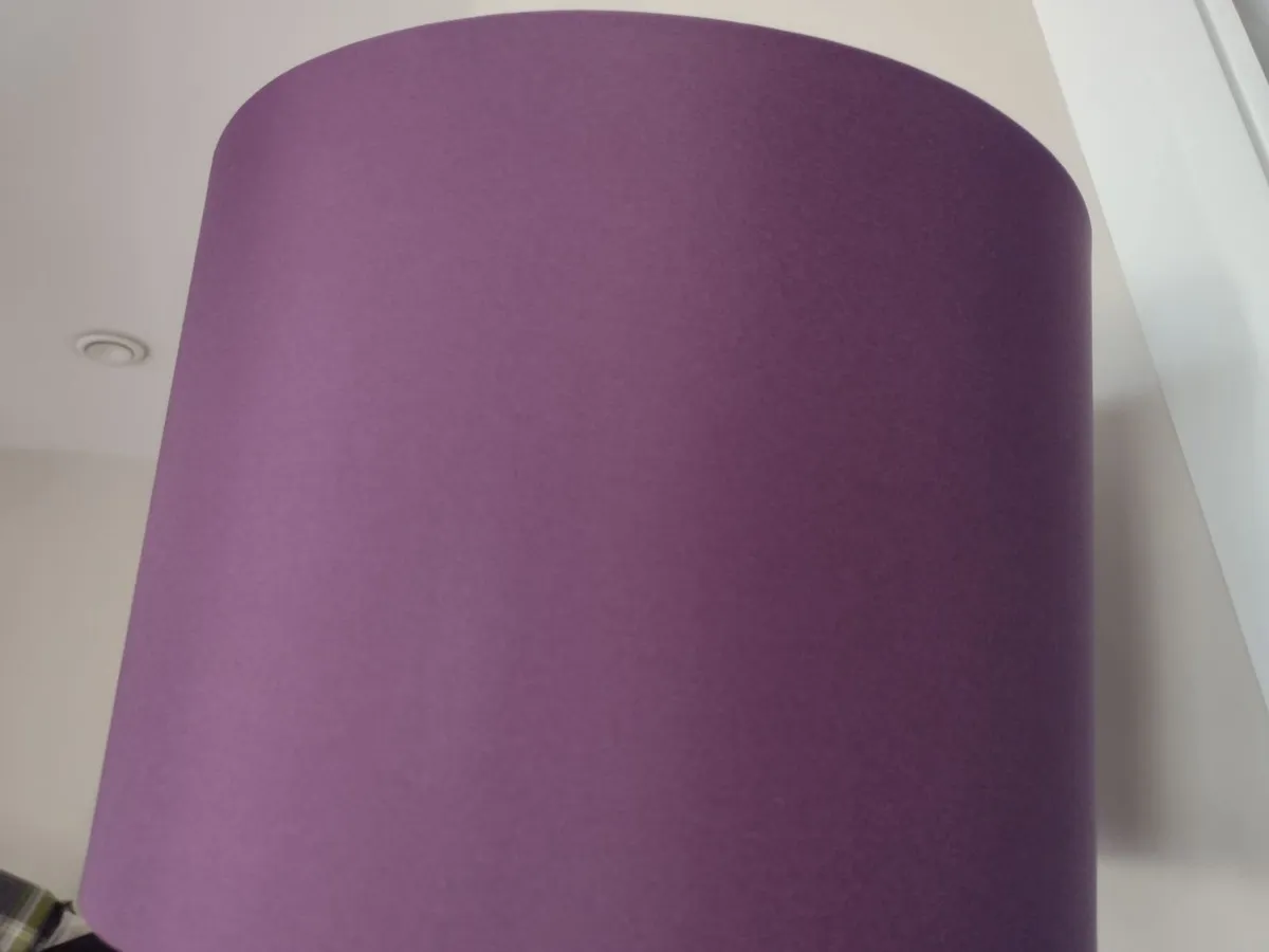Large purple ceiling or Lamp shade - Image 2