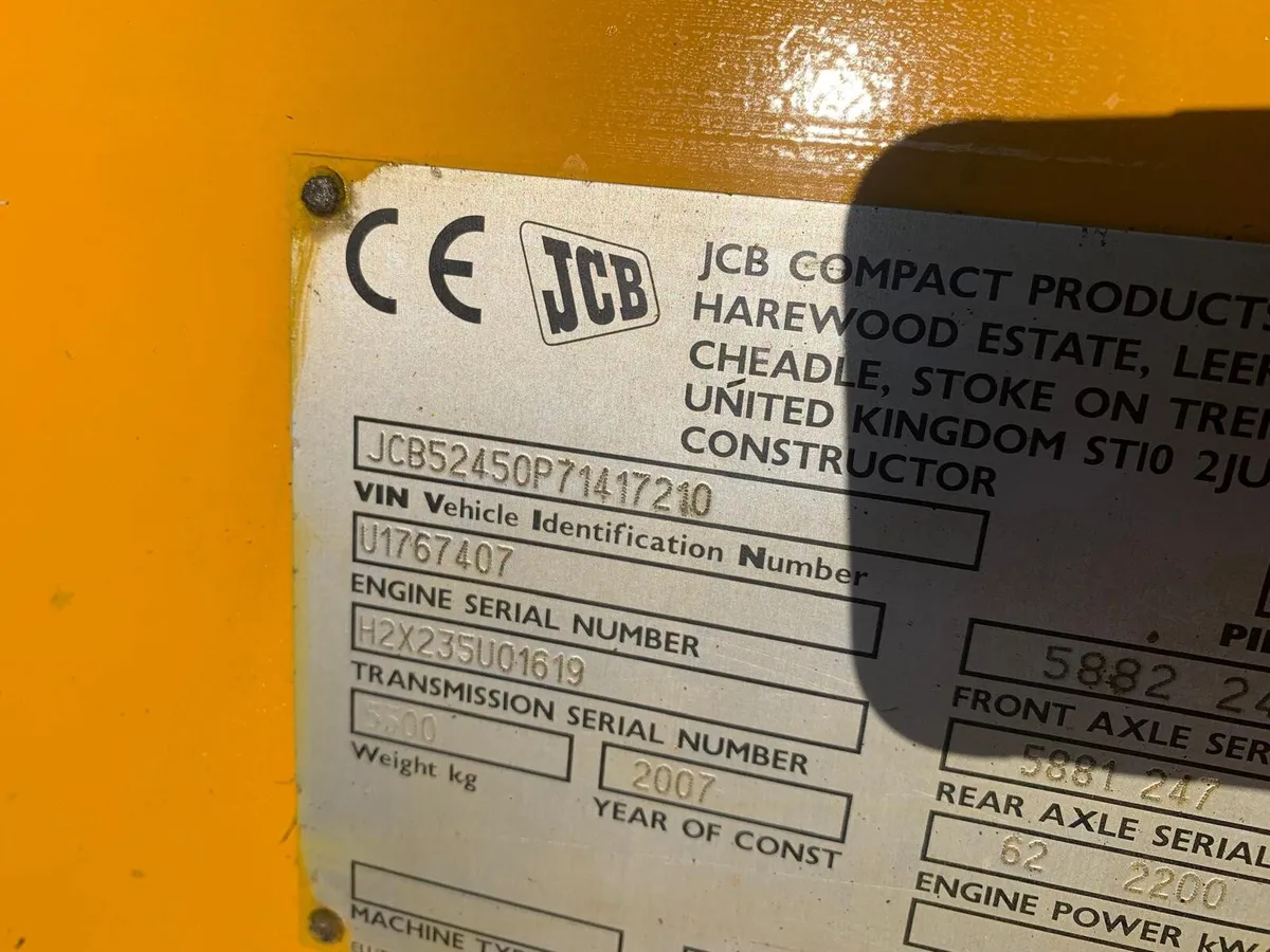 JCB 524-50 COMPACT, 3200 HRS - Image 3