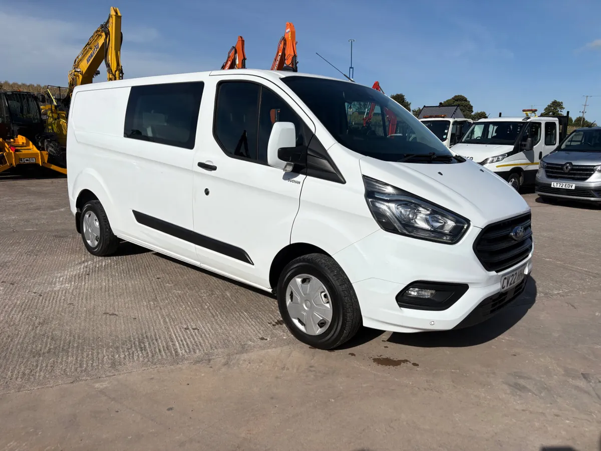 2022 Ford Transit Custom Crew Cab 5 seater - Image 1