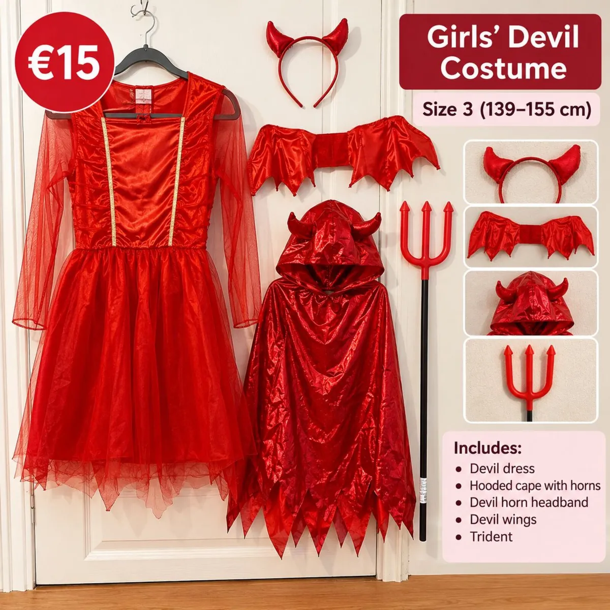 Halloween Costumes – Adults & Kids – €15 Each - Image 3