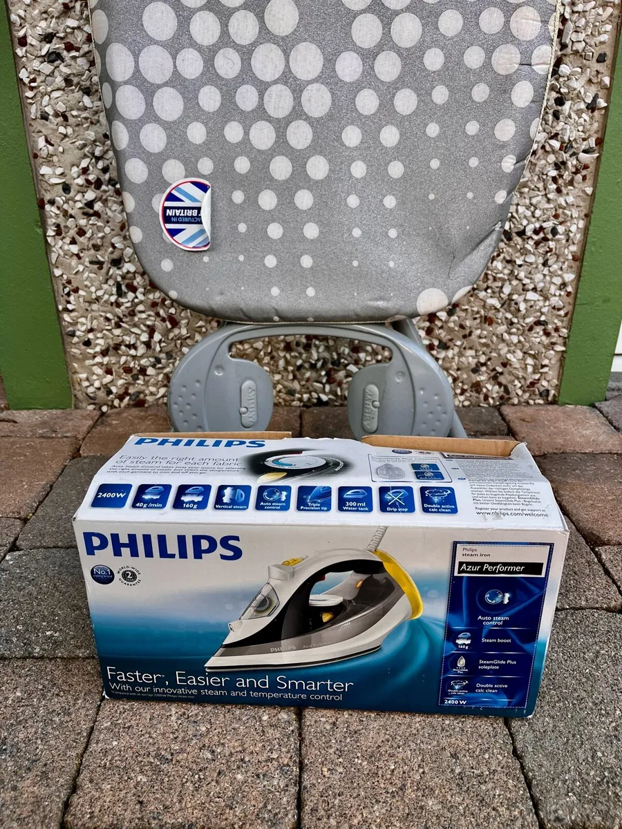 Philips Iron & Ironing Board - Image 1