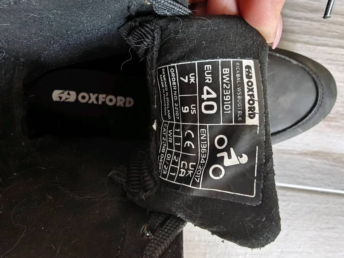 Oxford motorcycle boots - Image 3