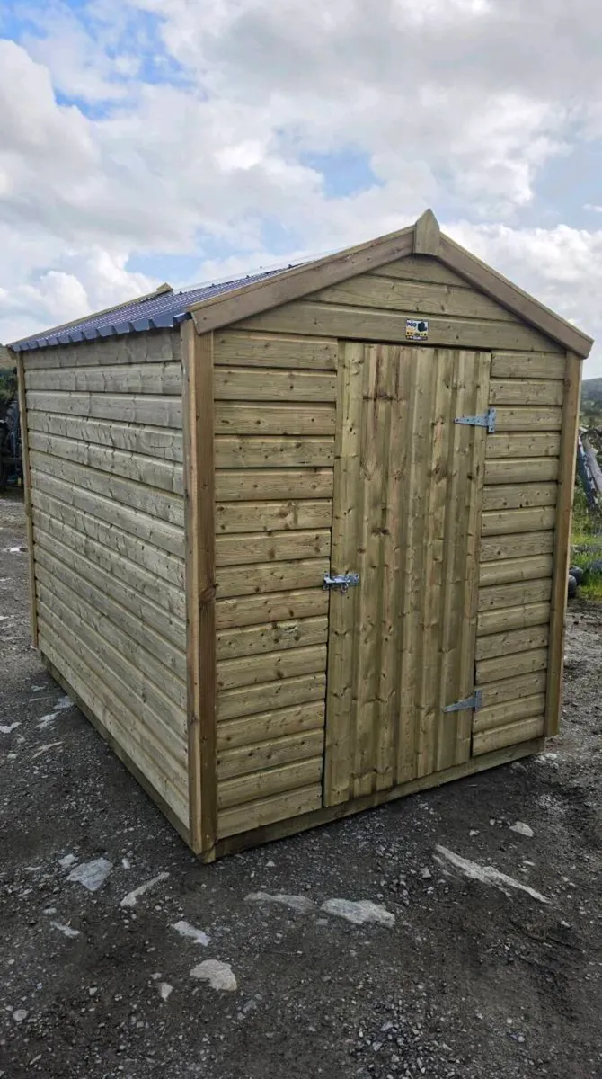 Wooden garden sheds for sale - Image 1