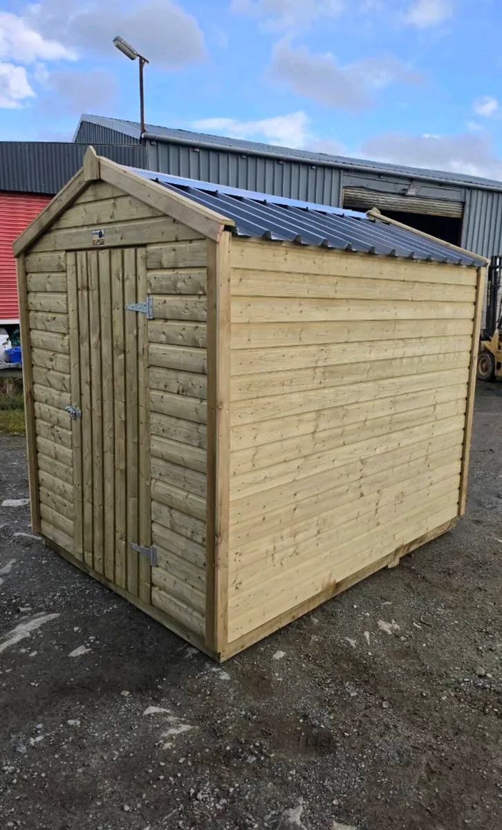 Wooden garden sheds for sale - Image 3