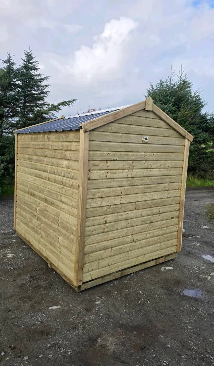 Wooden garden sheds for sale - Image 4