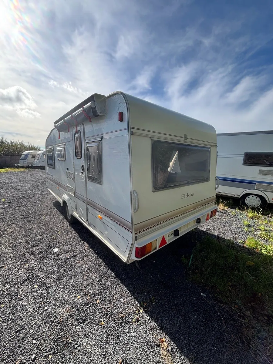 Elddis firestorm 500/5 birth with fixed awning - Image 2