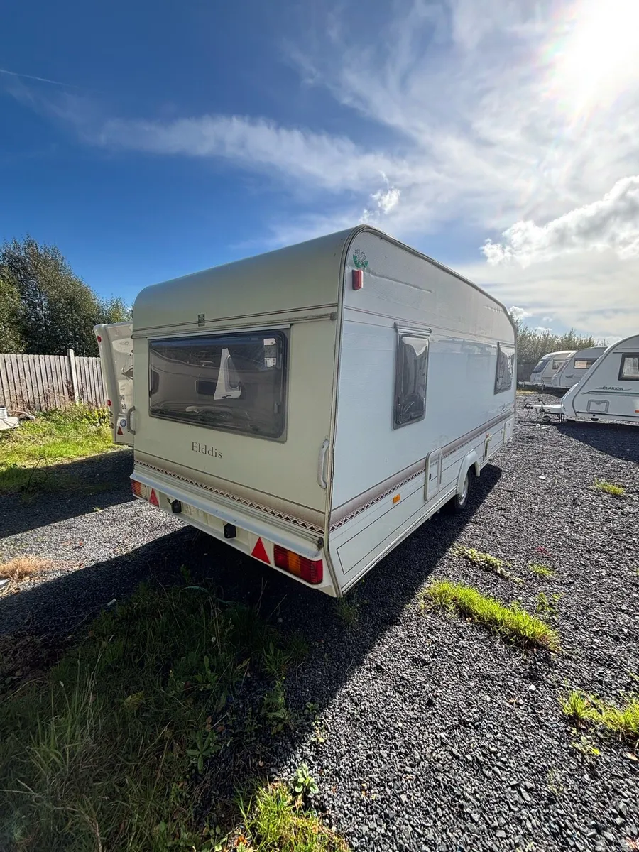 Elddis firestorm 500/5 birth with fixed awning - Image 4