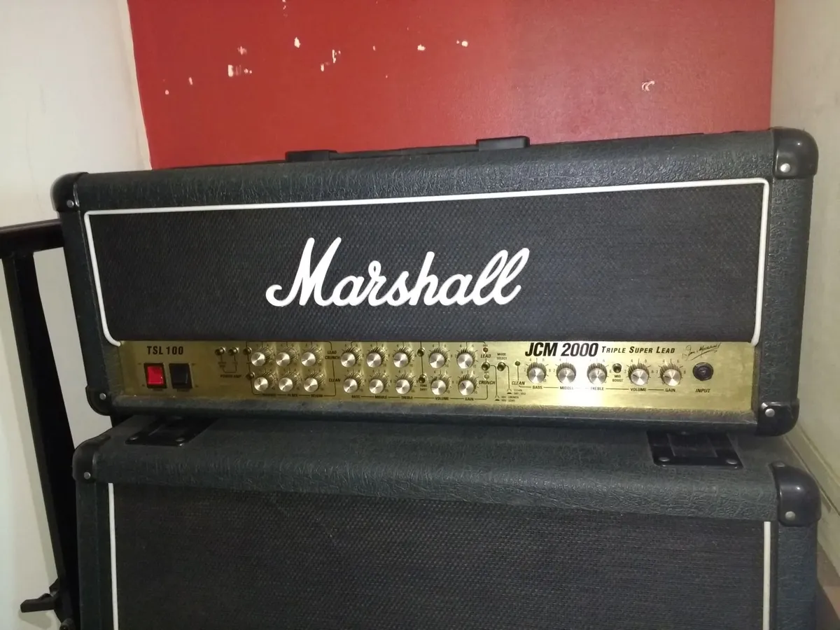 MARSHALL 100W (Half-stack) Amp & Cab - Image 3