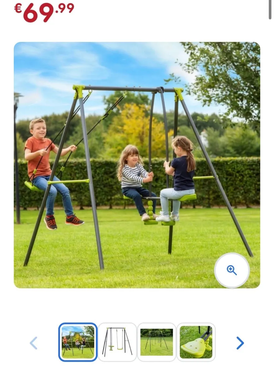 Kids Outdoor Swing Set - Image 2