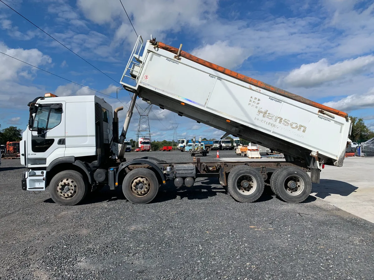 2014 RENAULT PREMIUM 8X4 TIPPER FOR AUCTION - NAAS - Image 2