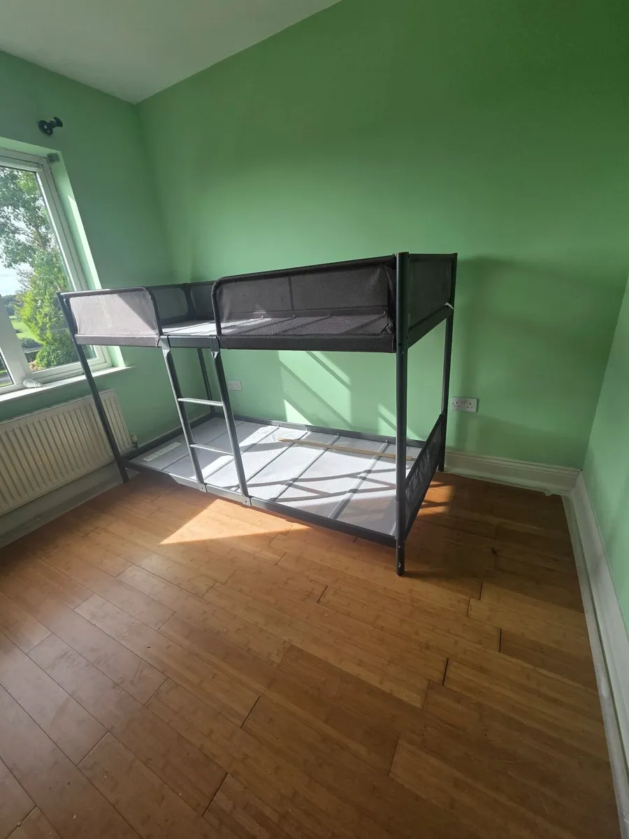 Metal Bunk Bed Frame – Good Condition - Image 2