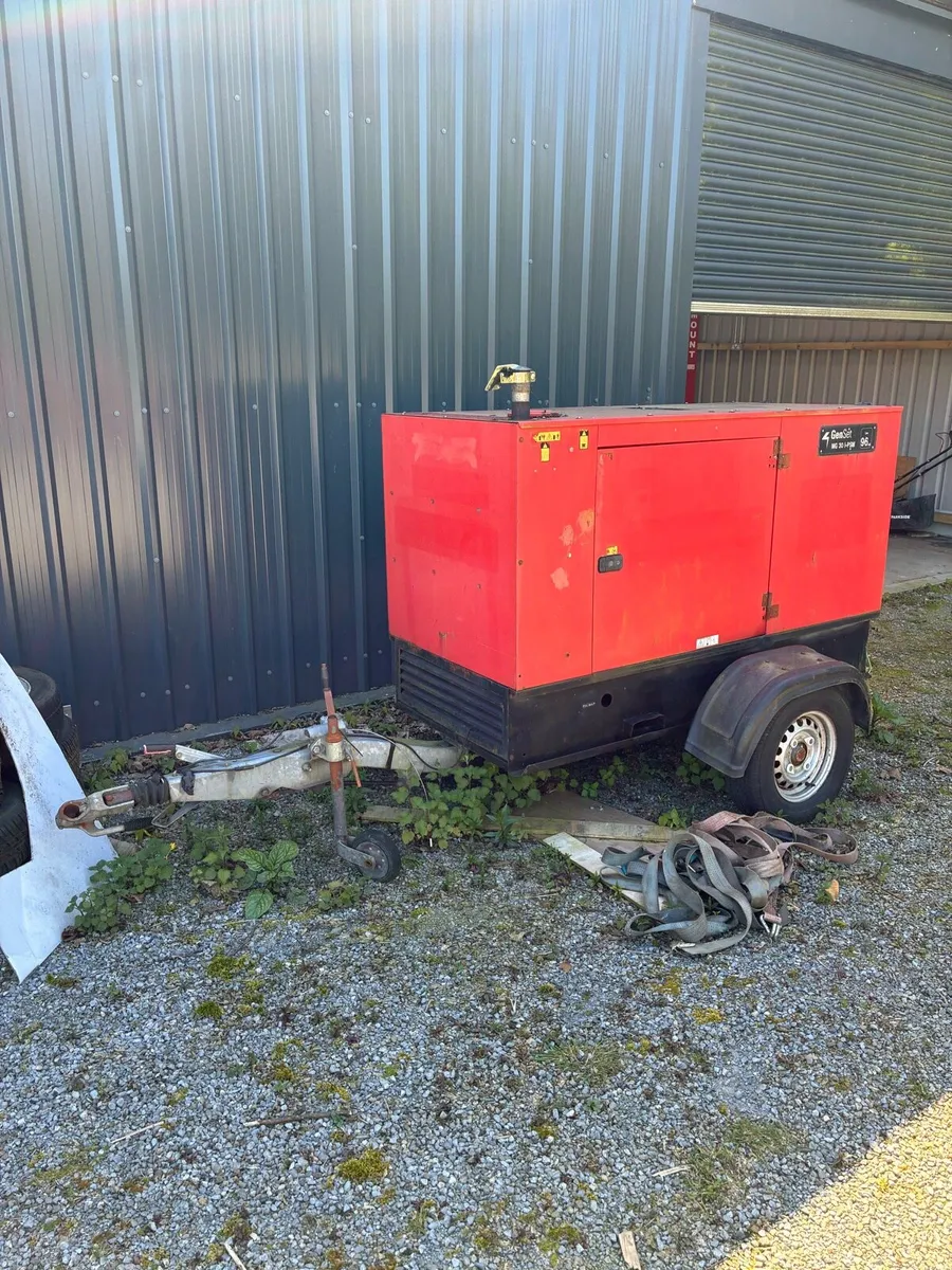 Genset 30kva towable generator - Image 1