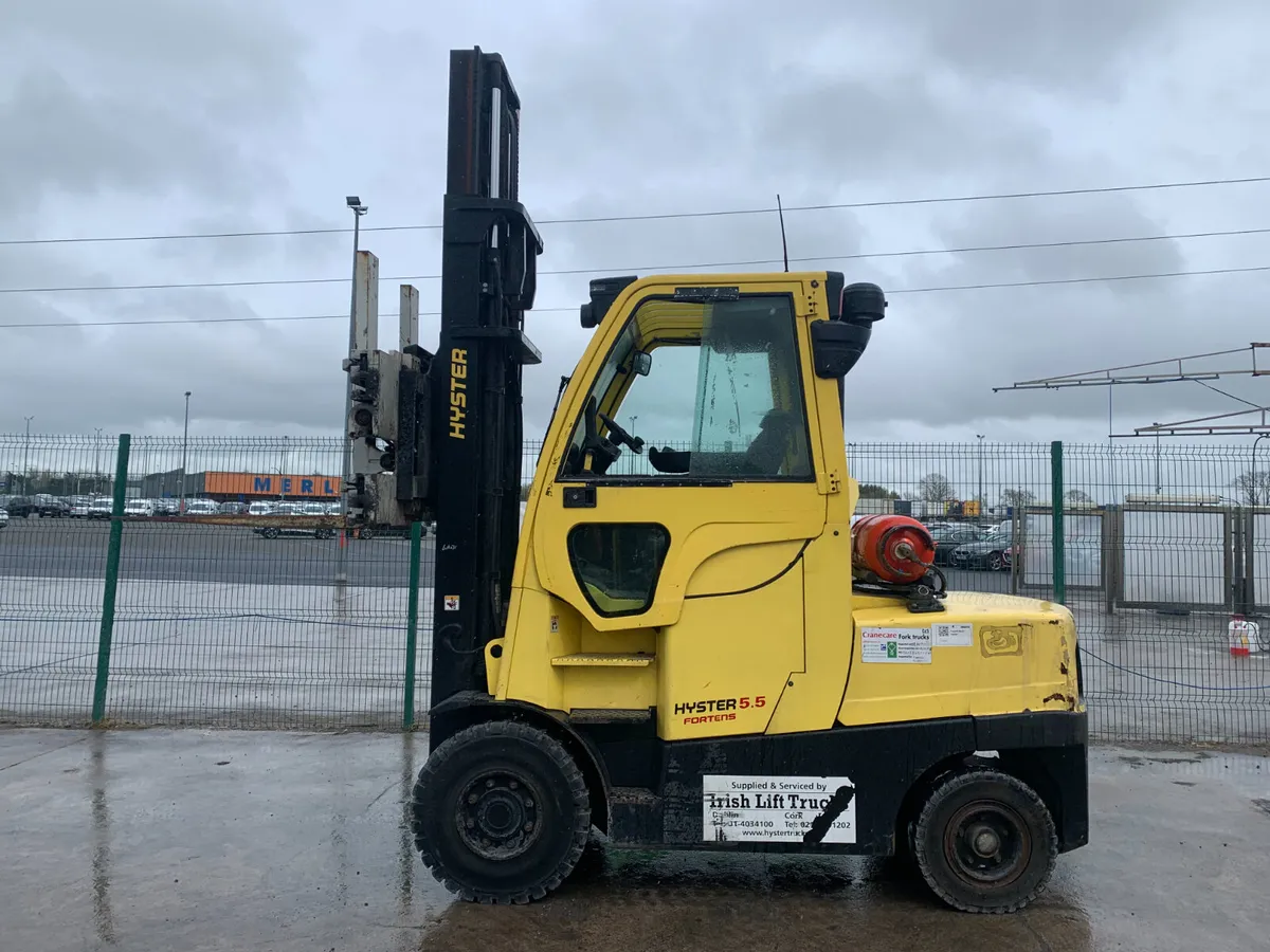 2012 HYSTER 5T GAS FORKLIFT FOR AUCTION - NAAS - Image 2