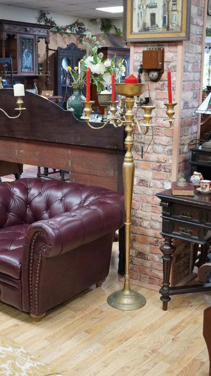 Large Vintage Floor-Standing Candelabrum - Image 1