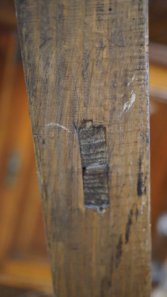 Antique Folding Library / Artists Step Ladder - Image 3