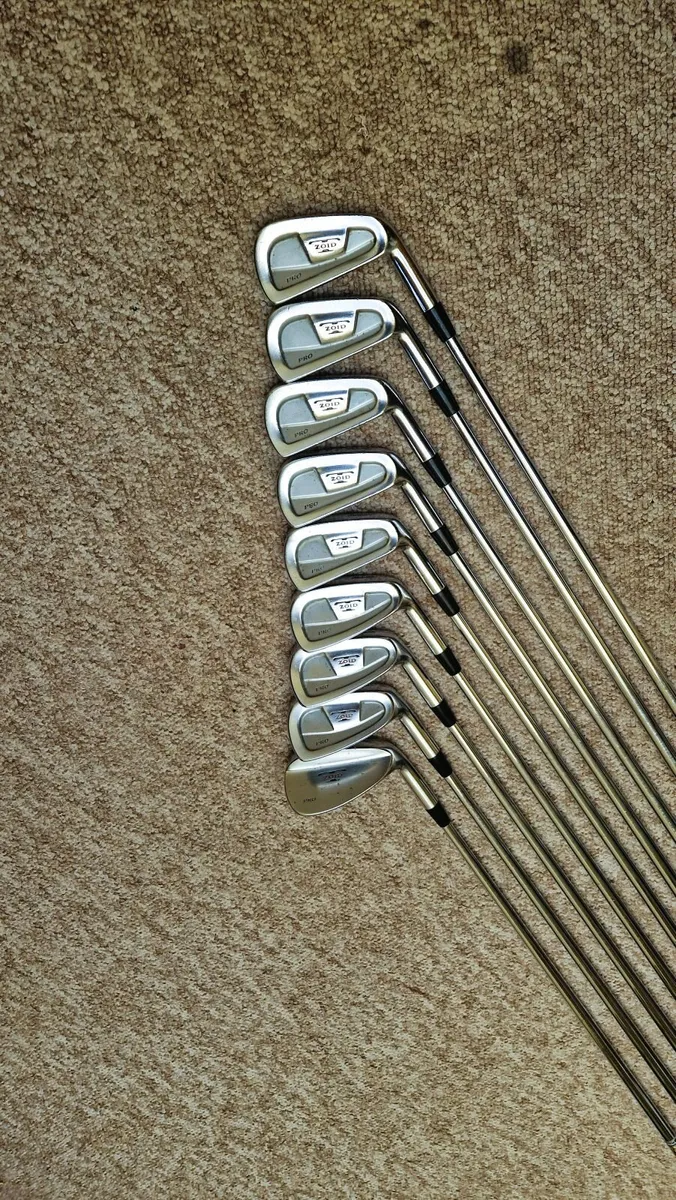 Set of Mizuno T Zoid Pro Irons - Image 1