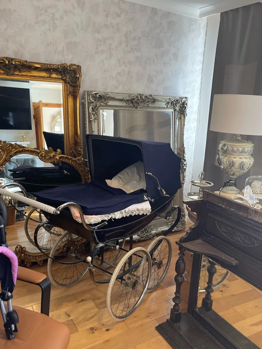 Silver cross antique baby pram