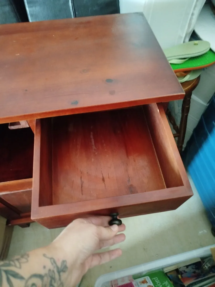 Wooden wine bar & storage - Image 3