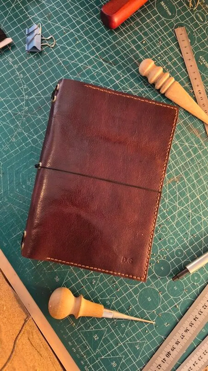 Leather notebook cover - Image 2