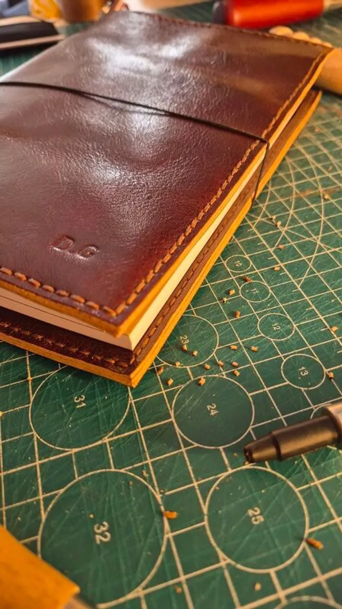 Leather notebook cover - Image 3