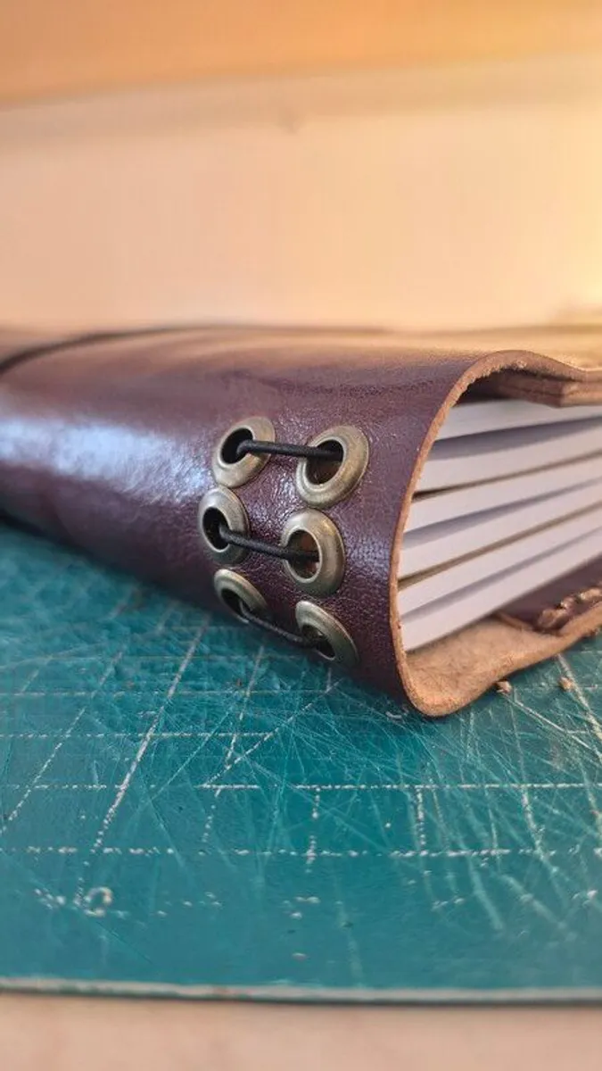 Leather notebook cover - Image 4