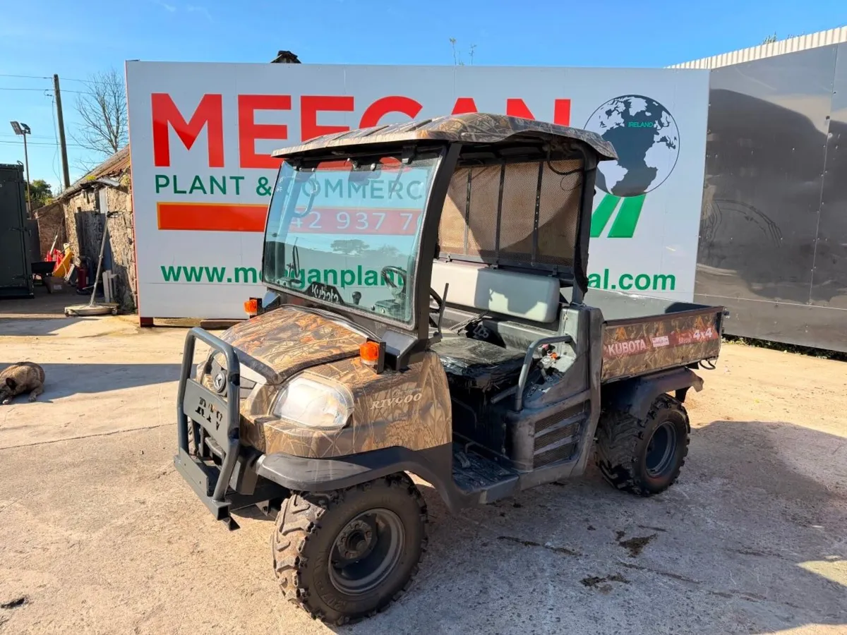 2014 Kubota RTV900 4x4 Diesel Tipper  3,374 Hours - Image 1