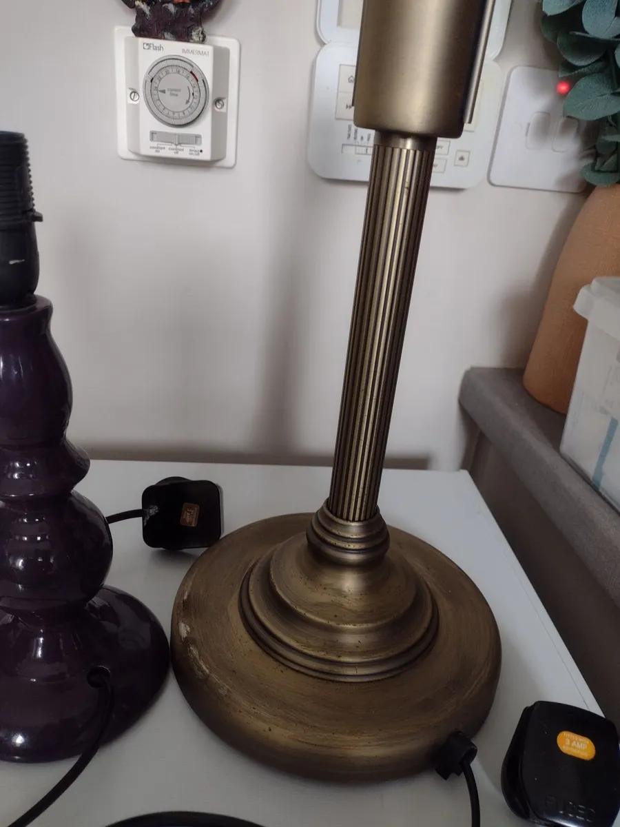 Metal table lamp - Image 1