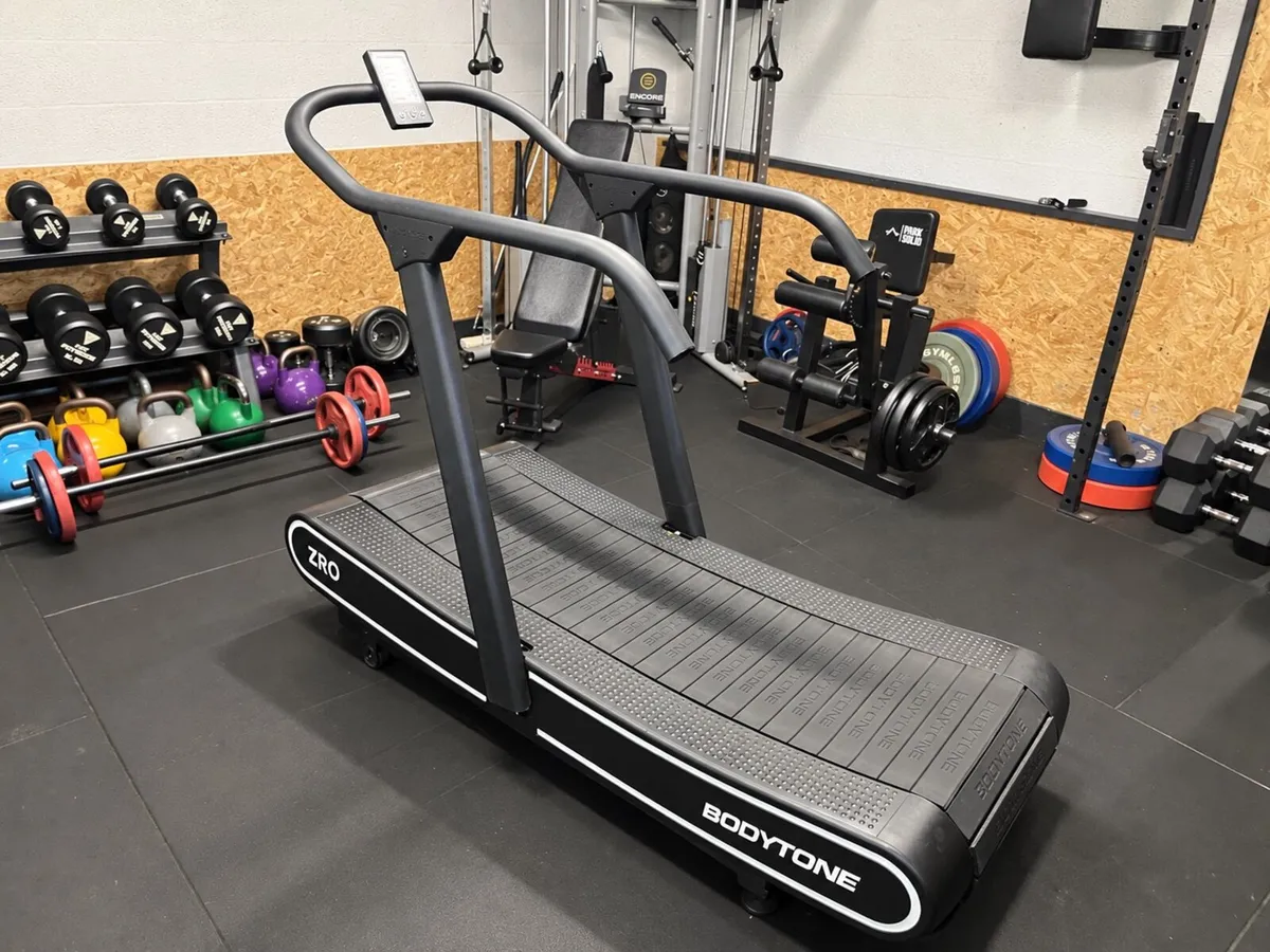 Bodytone ZRO‑T Curved HYROX Treadmill - Image 1