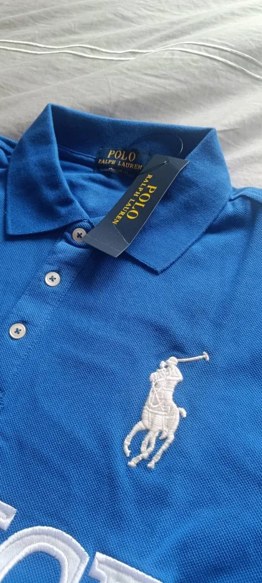 Ralph Lauren Polo Shirt Blue - Image 4
