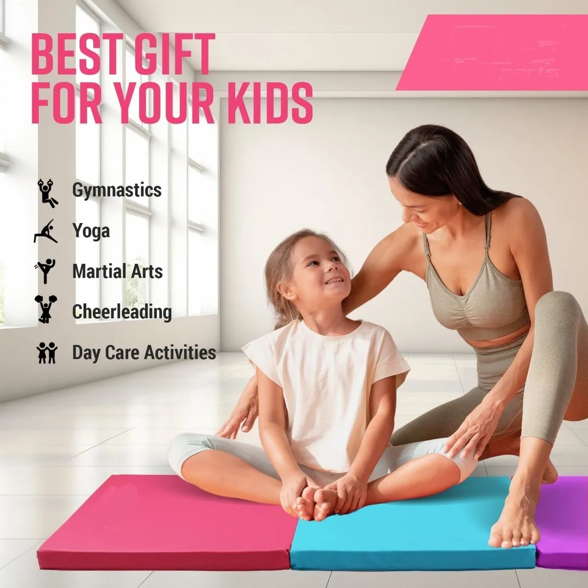 Gymnastics Training Mat Indoor Exercise Floor - Image 2